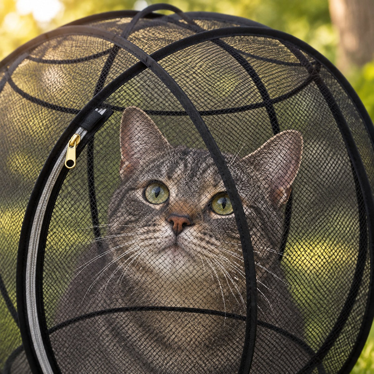 MeowPen - Pop-Up Mesh Cat Playpen