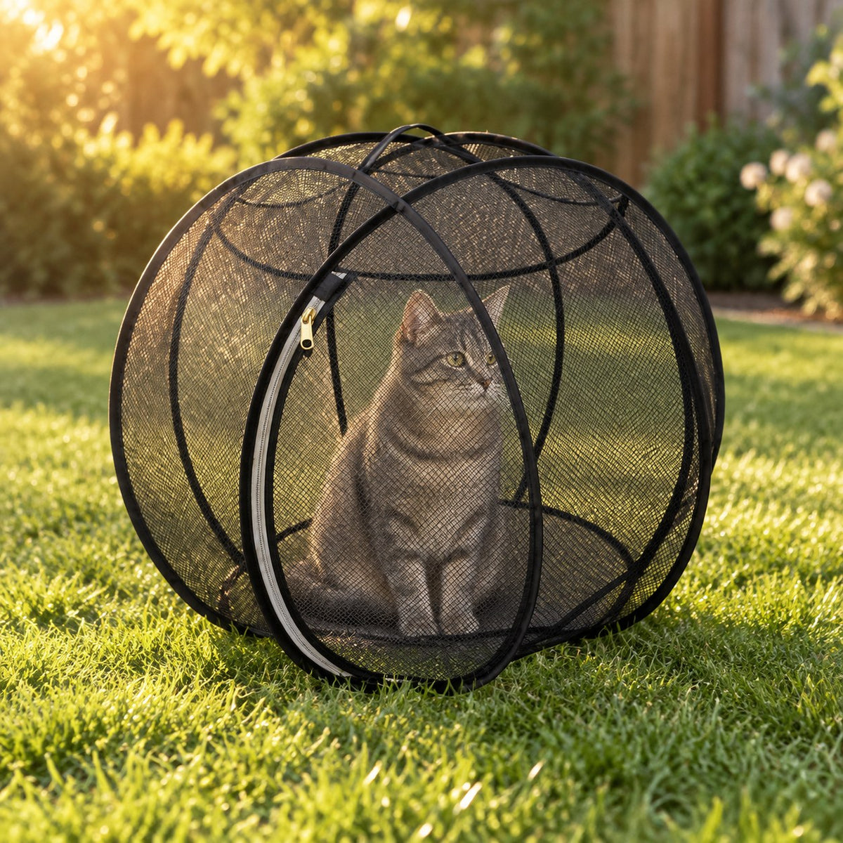 MeowPen - Pop-Up Mesh Cat Playpen